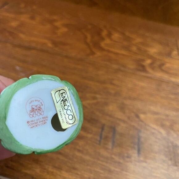 ENESCO Lucy and Me Christmas Bear Holding Candle 1985 - Picture 3 of 3